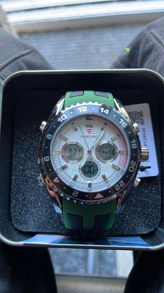 Nieuw uurwerk fredric chrono, Handtassen en Accessoires, Horloges | Heren, Ophalen of Verzenden, Nieuw, Polshorloge, Overige merken