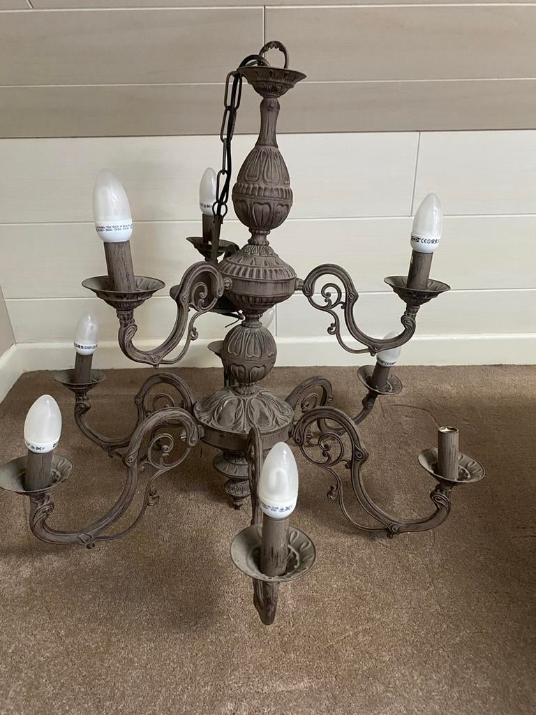 Antieke luchter, Ophalen, Gebruikt