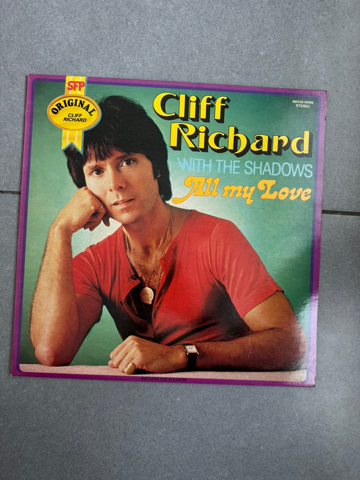 Cliff Richard with The Shadows – All My Love – vintage LP, Ophalen, Gebruikt, LP