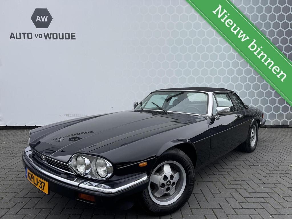 Jaguar XJS 5.3 V12 Coupé Cabrio Leer Unieke staat, Auto's, Automaat, 4 zetels, Achterwielaandrijving, Zwart