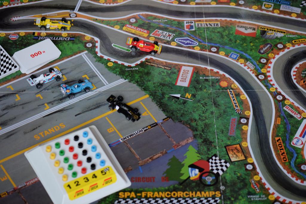 F.1 Grand Prix, circuit de Spa-Francorchamps - Bordspel, Hobby & Loisirs créatifs, Jeux de société | Jeux de plateau, Utilisé