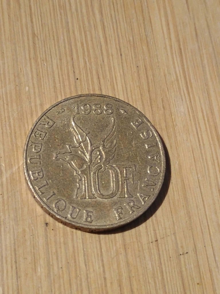 10 Francs FRANCE 1988 - Roland Garros, Enlèvement ou Envoi, France, Monnaie en vrac
