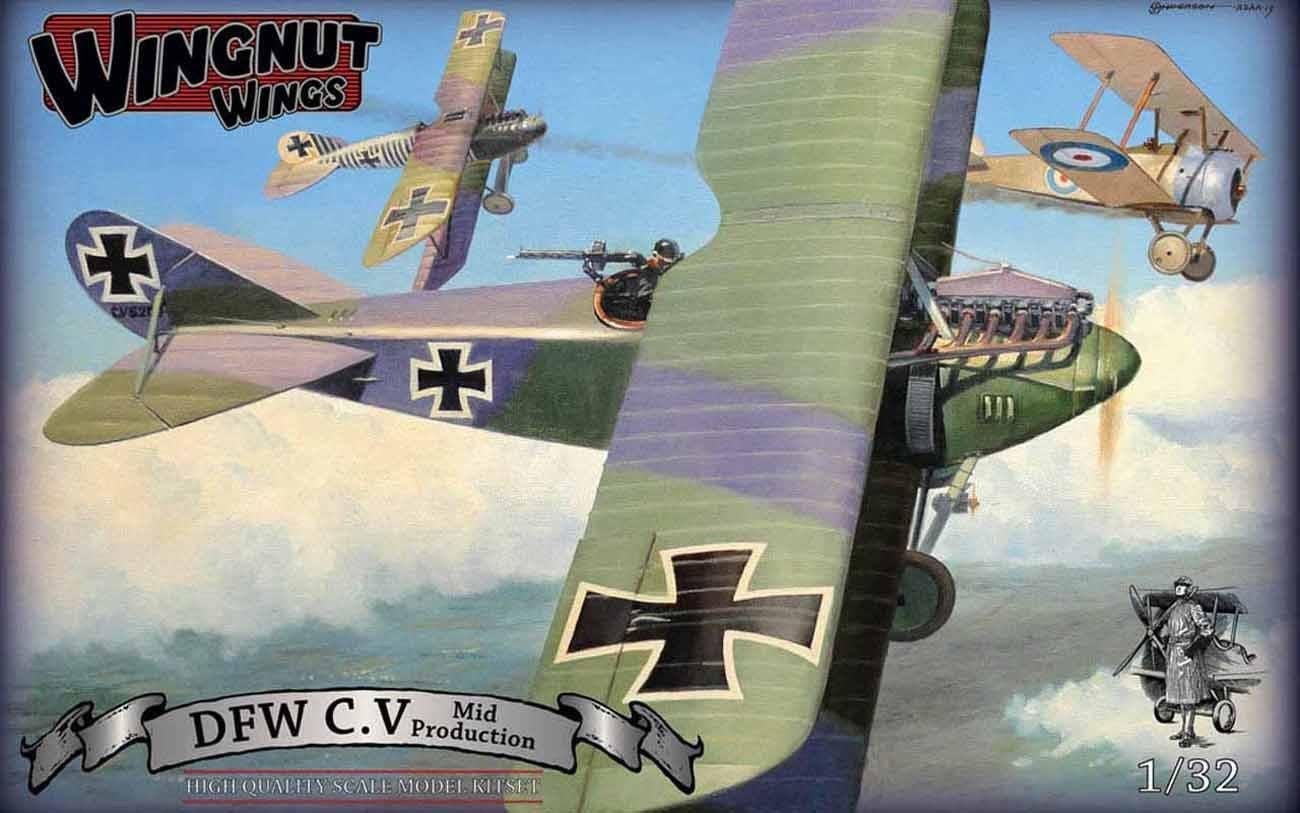 Wingnut Wings 1/32 DFW C.V. (Late), Ophalen of Verzenden, Zo goed als nieuw