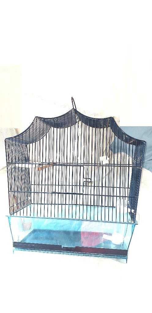 Cage - 44cmX 41cm X 23cm, Enlèvement ou Envoi, Métal, Cage à oiseaux