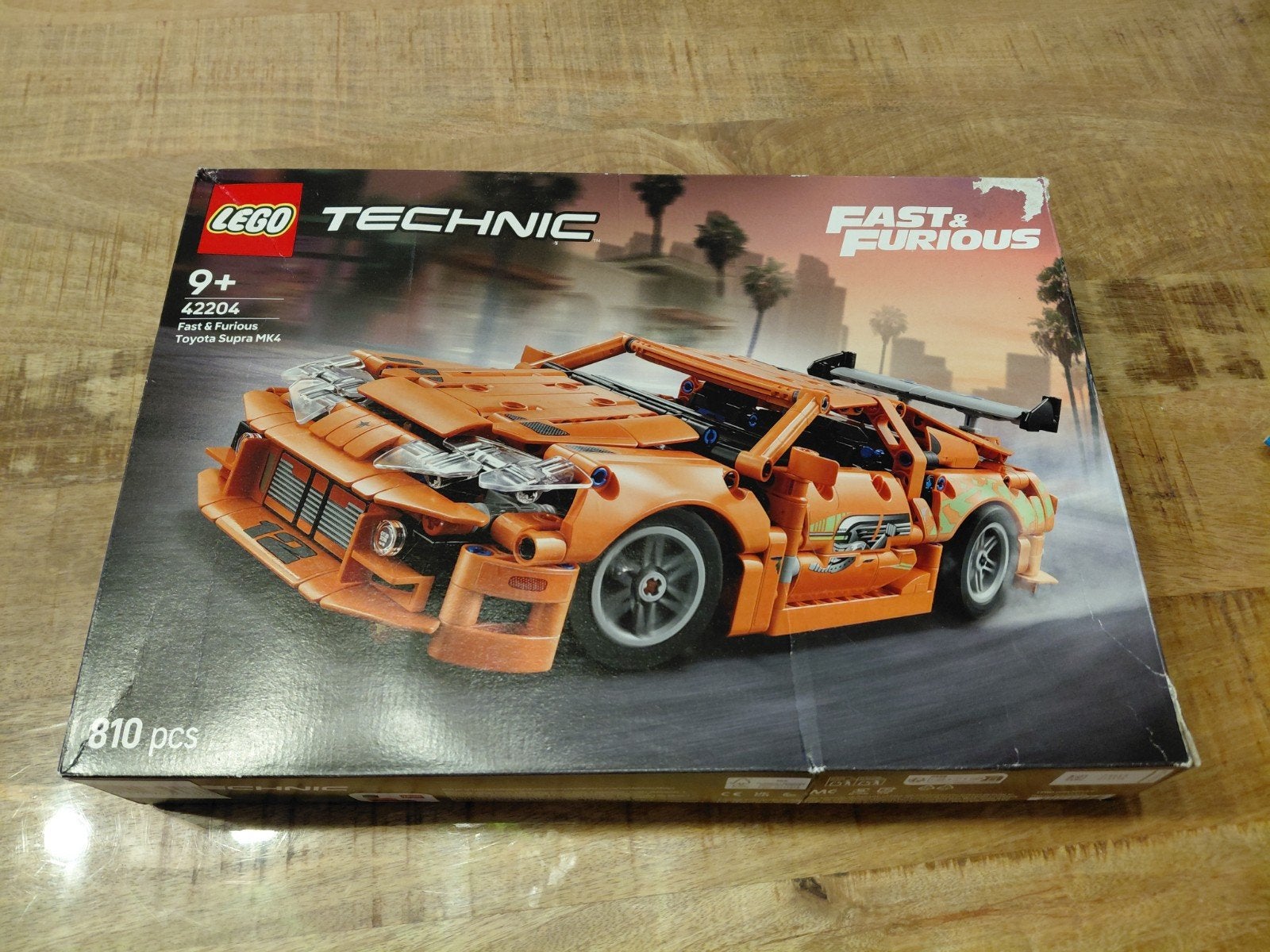 LEGO Technic Fast & Furious Toyota Supra MK4 (42204) incl. D, Ophalen of Verzenden, Compleet, Lego, Technic