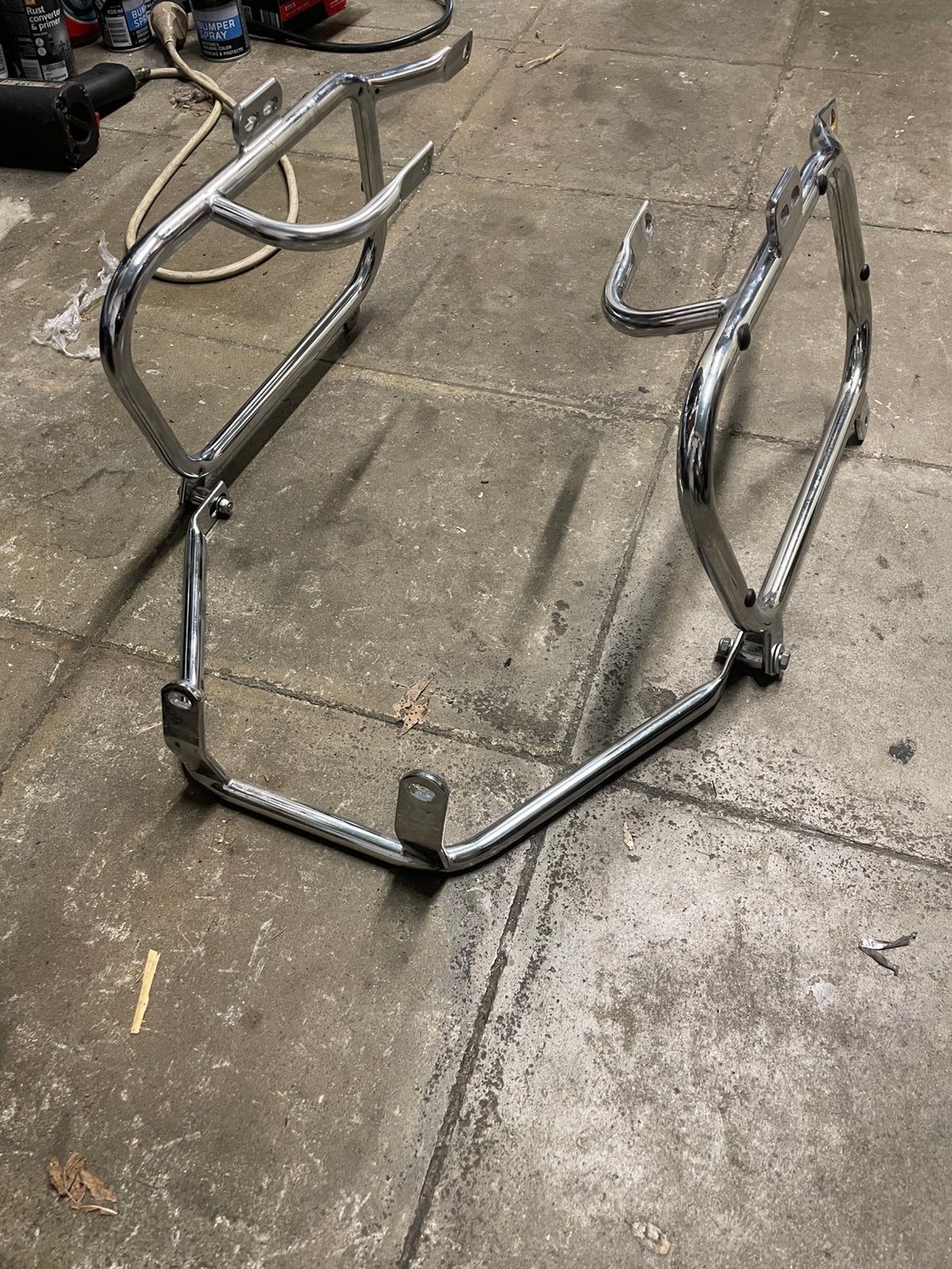 Kawasaki W800 kofferbeugels, Motoren, Accessoires | Koffers en Tassen, Ophalen