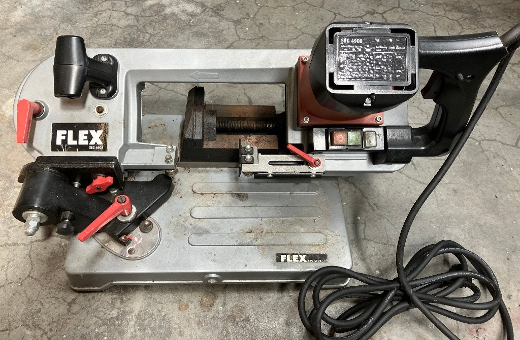 Te koop Metaal afkortzaag Flex SBG 4908, Doe-het-zelf en Bouw, Ophalen, Flex tools, 600 tot 1200 watt, Zo goed als nieuw