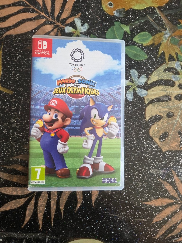 Jeu switch Mario & sonic aux jeux olympiques, Enlèvement, Comme neuf