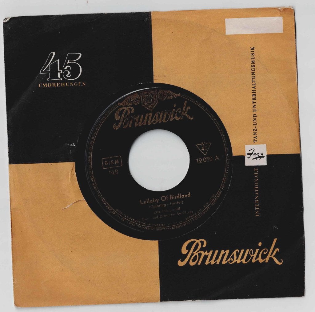 Ella Fitzgerald - Lullaby of Birdland - The Greatest ..., Enlèvement ou Envoi, 7 inch, Comme neuf, Jazz et Blues