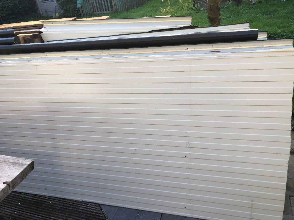 Sandwich panelen, Ophalen, Gebruikt, Overige materialen, 50 tot 100 mm