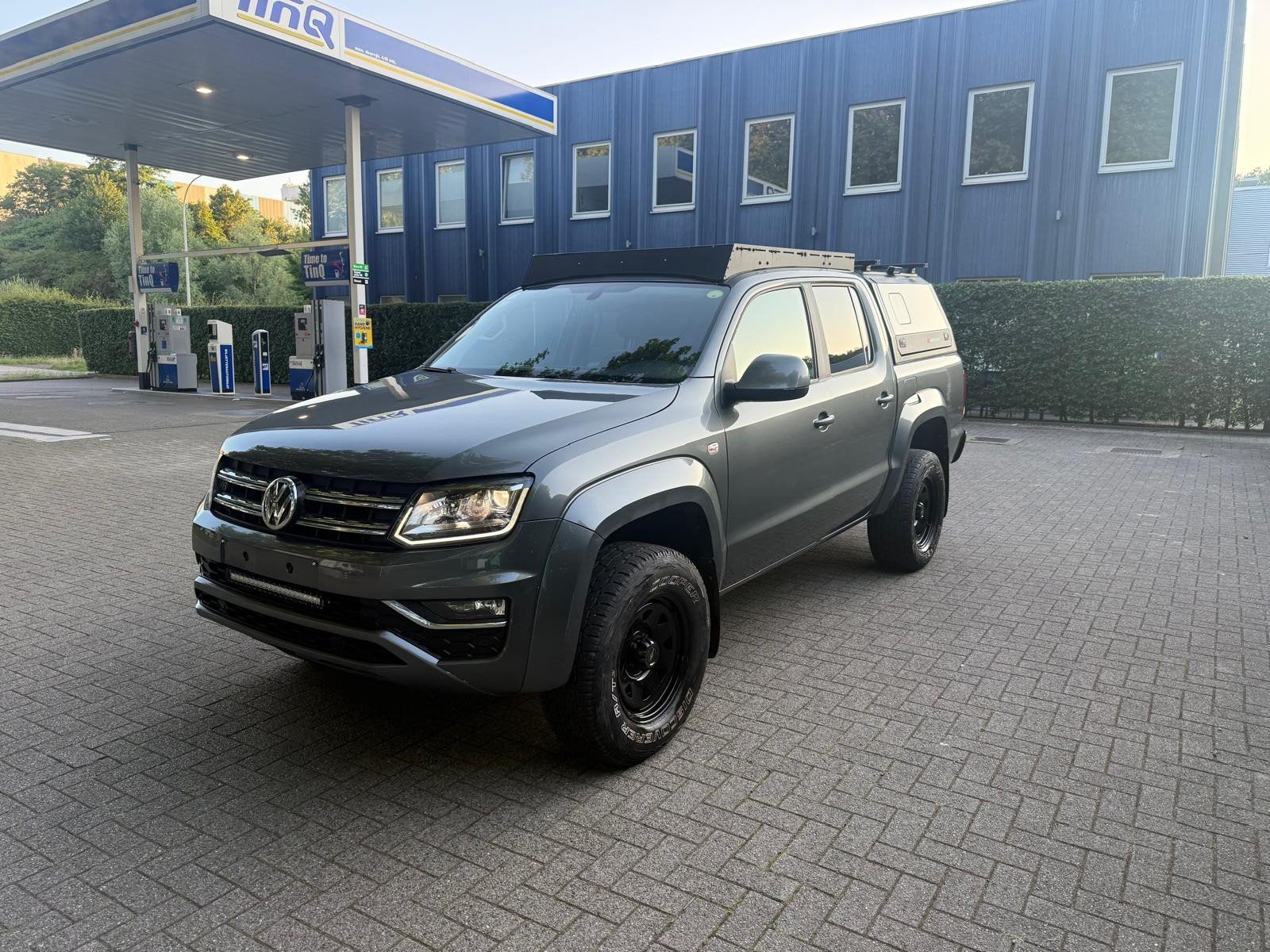 VOLKSWAGEN AMORAK 3.0D V6 2017 DUBEL CABIN 3.5T TREKKEN EU6B, Auto's, Bestelwagens en Lichte vracht, Particulier, ABS, Airbags