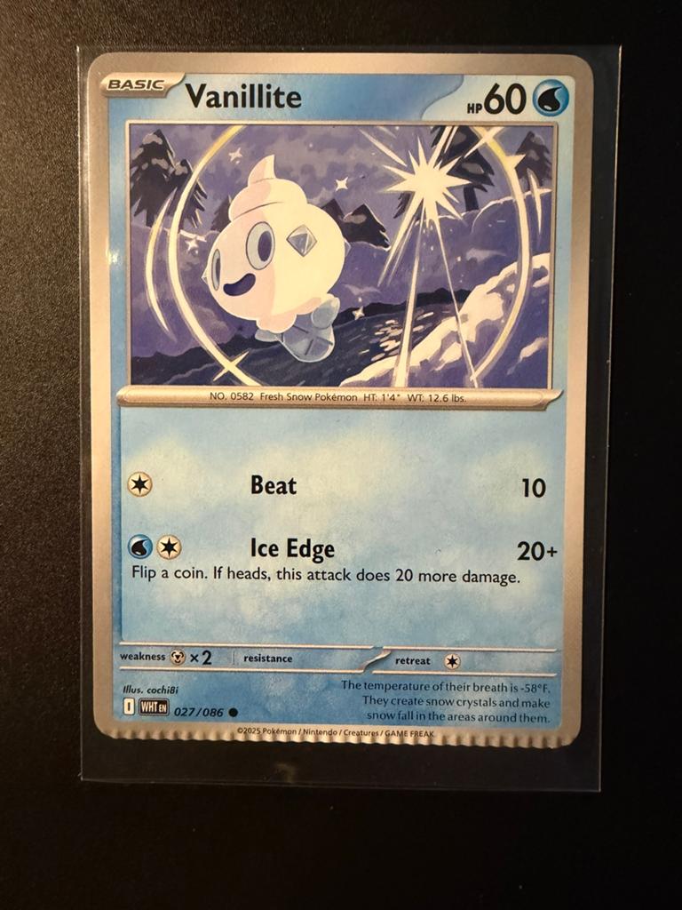 Crimp error vanillite, Ophalen of Verzenden, Nieuw, Losse kaart