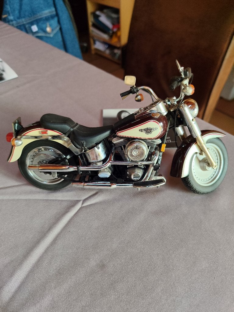 Harley Davidson Fat Boy 1998, Verzamelen, Ophalen of Verzenden, Zo goed als nieuw, Motoren