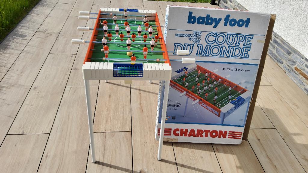 Baby foot Charton vintage. Coupe du Monde. Rétro collection, Enlèvement ou Envoi, Comme neuf