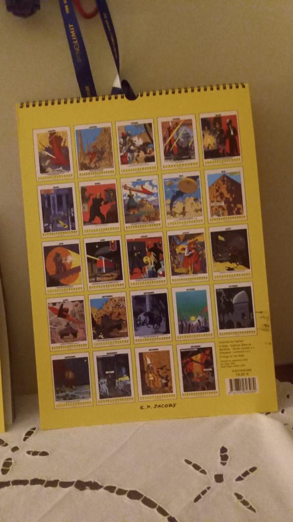 Kalender 2016 en 2014 Blake en Mortimer Desinge en Hugo, Meerdere stripboeken, Ophalen of Verzenden, Zo goed als nieuw, E.P. Jacob