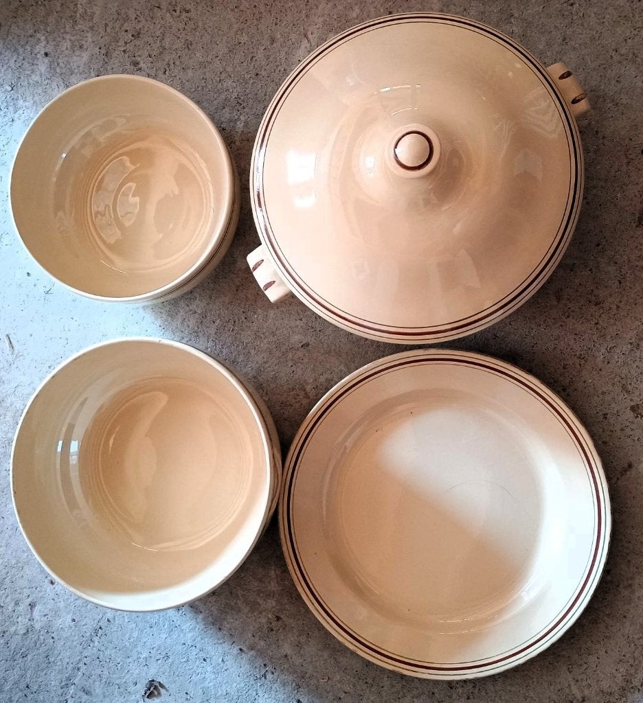 Service de table Boch - Frères (La Louvière), Ophalen