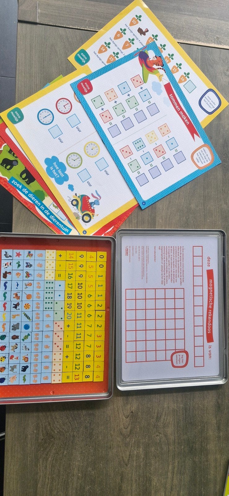 Magnetisch rekendoos, Kinderen en Baby's, Ophalen of Verzenden