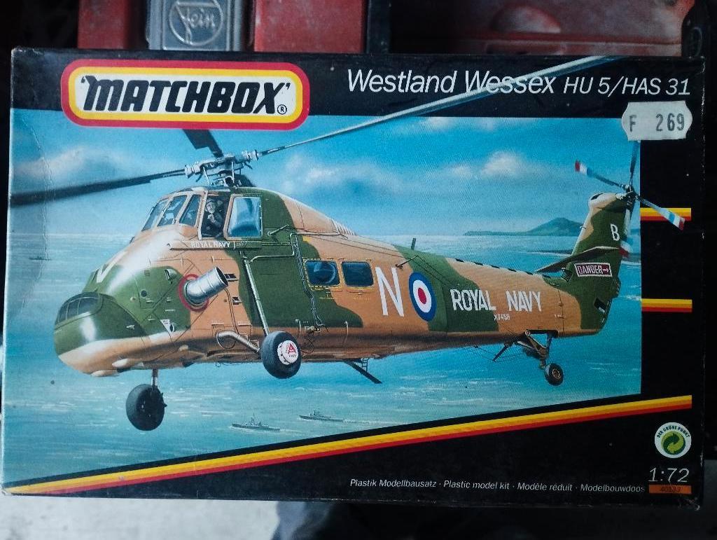 Westland Wessex HU 5/HAS 31 Matchbox 40133, Neuf, Autres marques, Enlèvement ou Envoi, 1:72 à 1:144