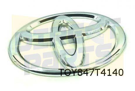 Toyota Avensis/ Corolla/ Yaris embleem logo ''Toyota'' achte, Auto-onderdelen, Carrosserie, Toyota, Nieuw, Verzenden
