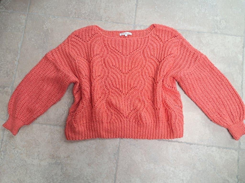 Merk Millenium: oranje trui mt Large, Kleding | Dames, Maat 42/44 (L), Oranje, Gedragen, Millenium
