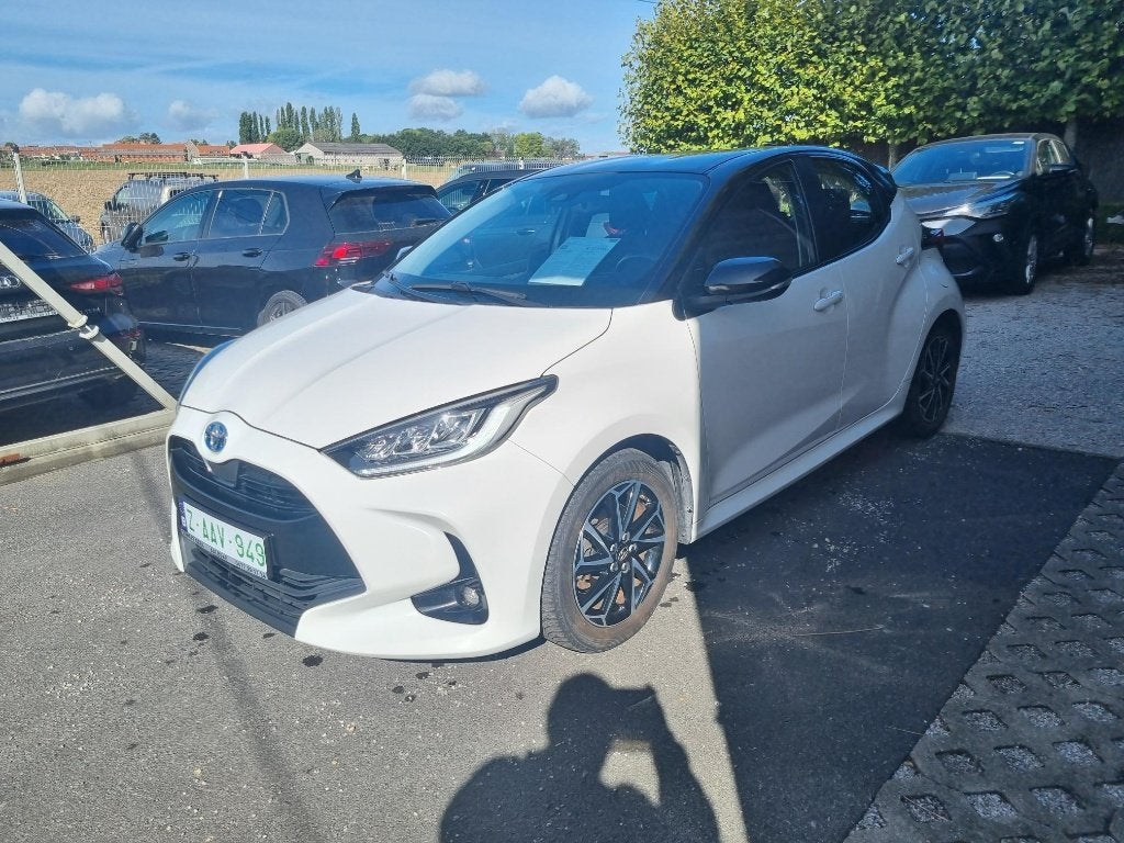 TOYOTA YARIS, Auto's, Stof, Wit, 5 zetels, 3 cilinders