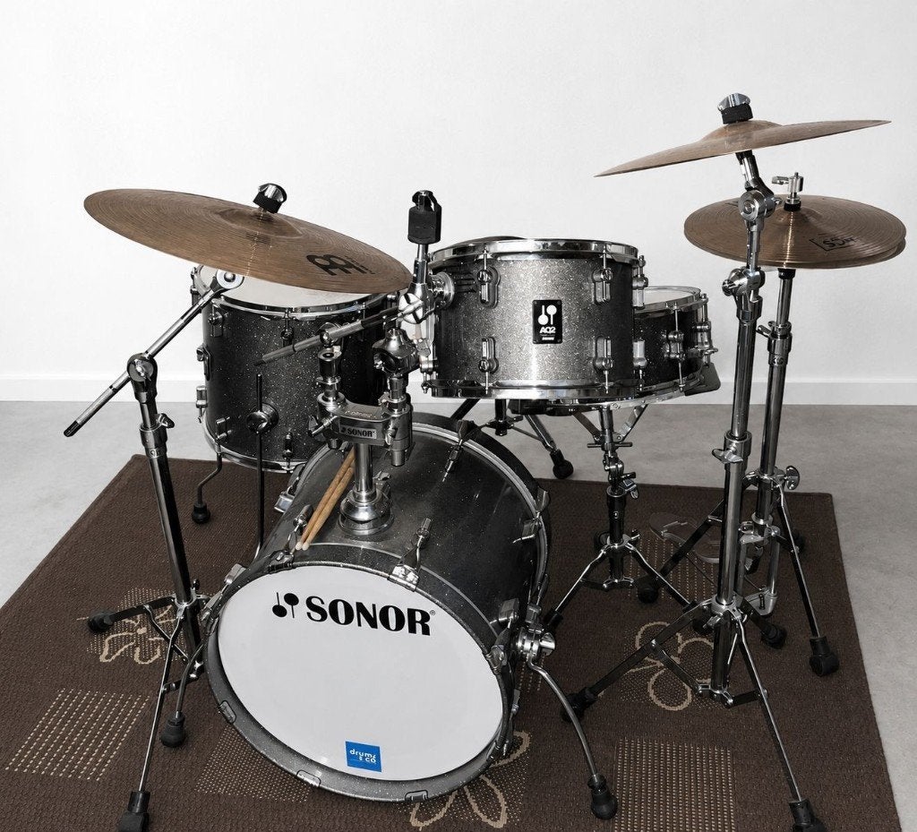 drum SONOR AQ2 SILVER SPARKLE, Ophalen, Zo goed als nieuw, Sonor