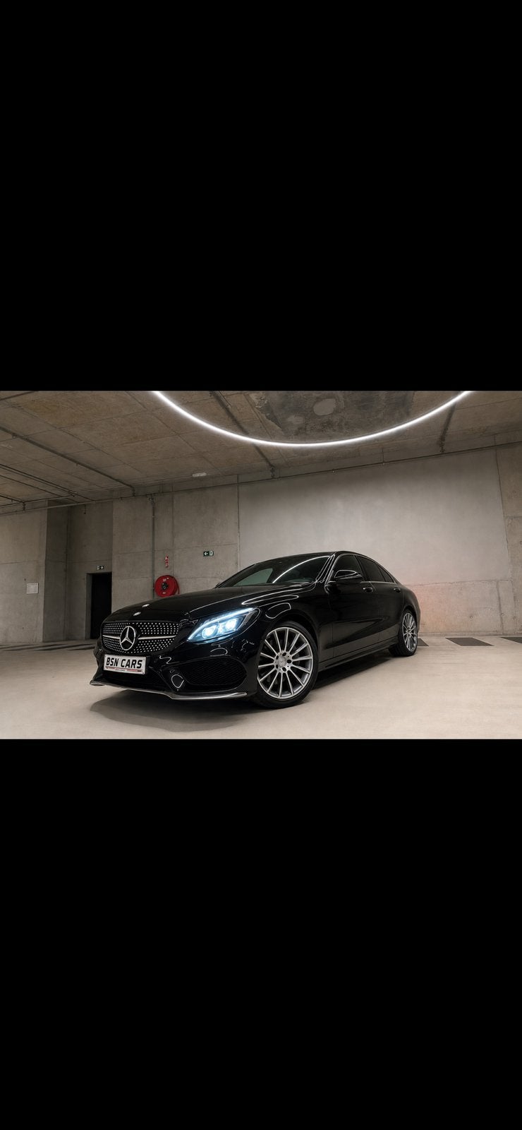 Mercedes C-klasse, Auto's, Automaat, 4 deurs, Zwart, Zwart