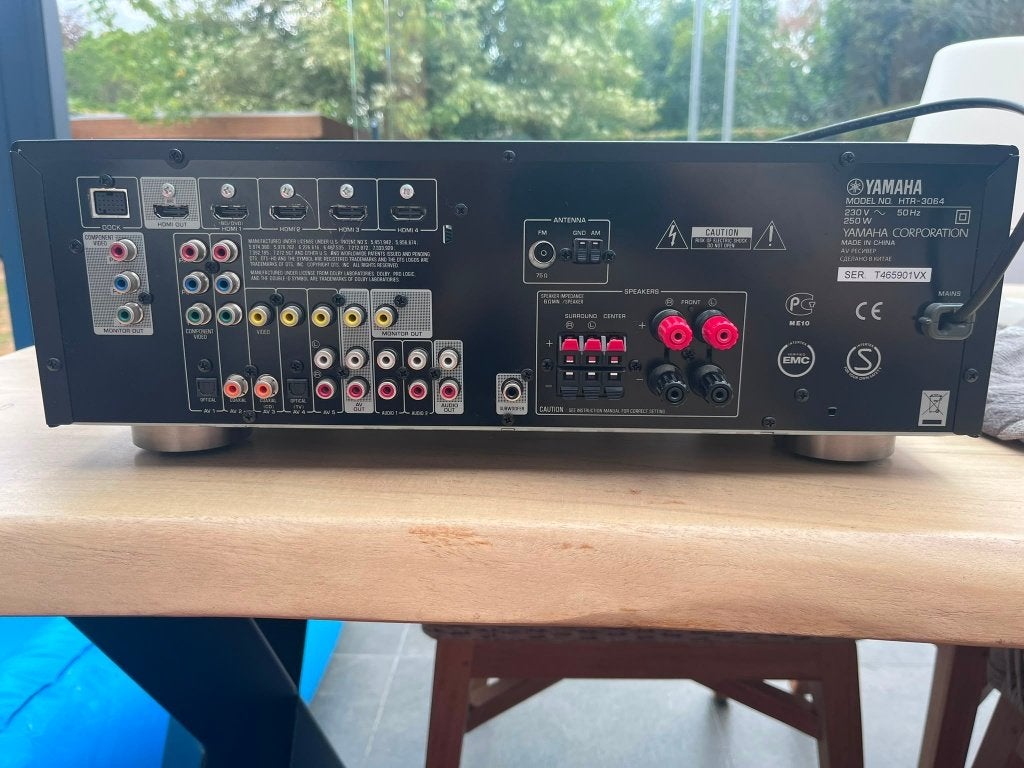 Yamaha HTR-3064, Audio, Tv en Foto, Versterkers en Ontvangers, Ophalen, Gebruikt, Yamaha, 60 tot 120 watt