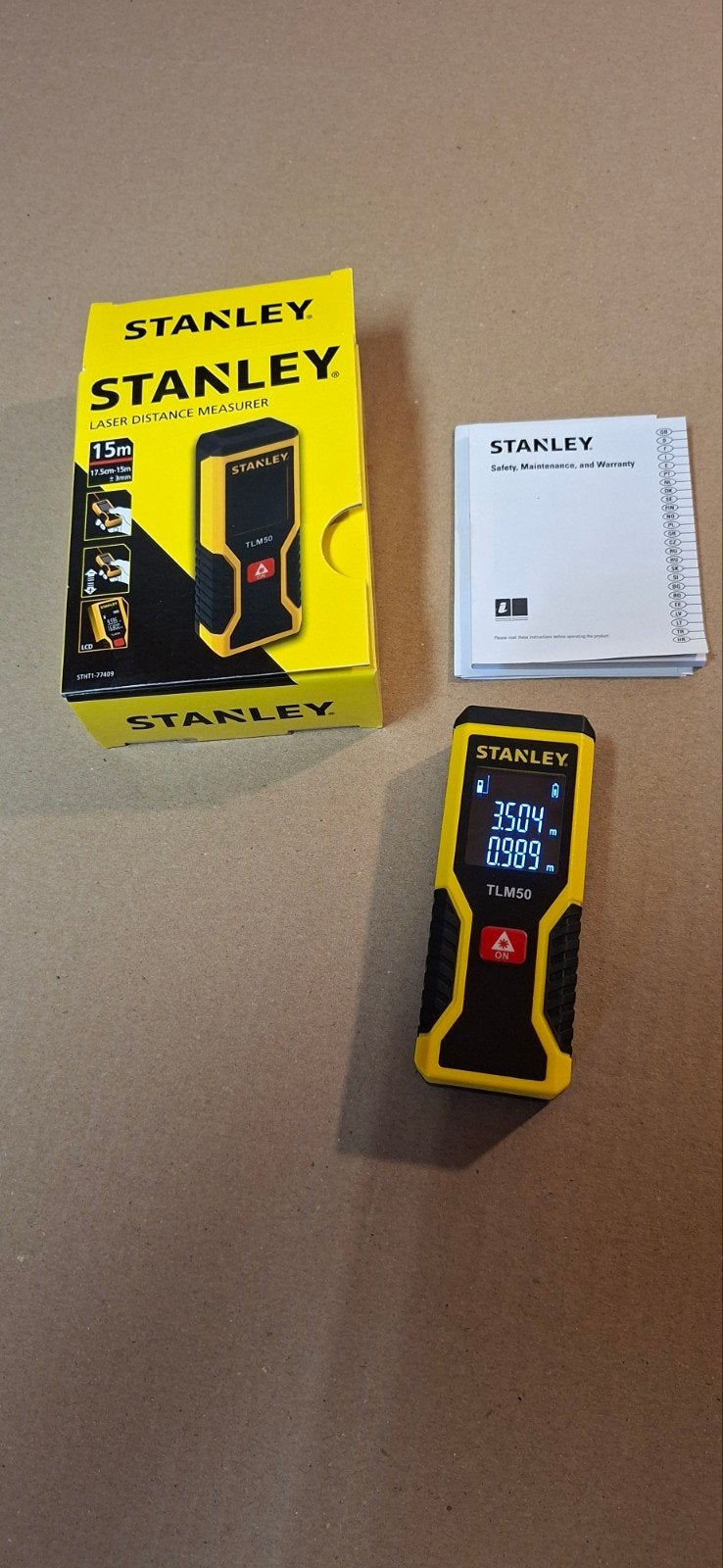 stanley afstandsmeter, Ophalen of Verzenden