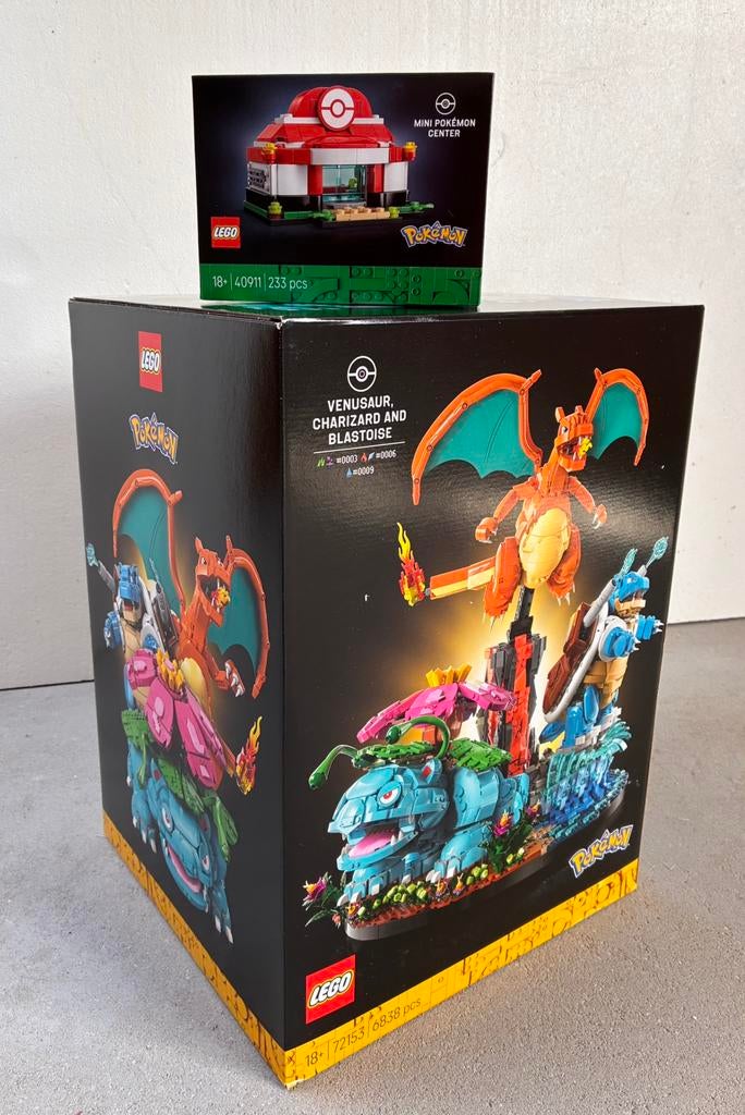 LEGO Pokémon 72153 + 40911, Kinderen en Baby's, Speelgoed | Duplo en Lego, Ophalen of Verzenden, Nieuw, Complete set, Lego