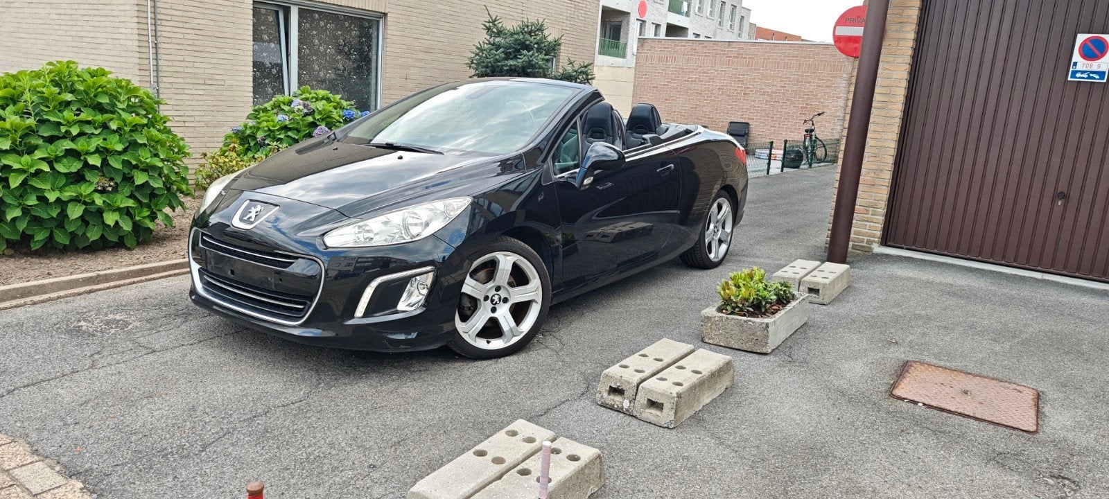 Peugeot 308cc 1.6 benzine met keuring voor verkoop, Auto's, Euro 5, Particulier, Airconditioning, Coupé