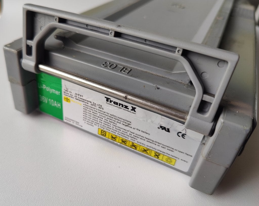 TranzX 36volt batterij, Ophalen, Gebruikt