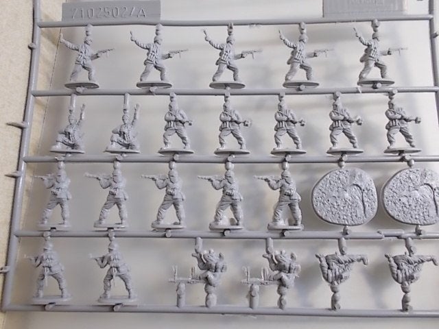 set Duitse soldaten ww2 Revell, Ophalen of Verzenden, Zo goed als nieuw, 1:50 of kleiner, Figuur of Figuren