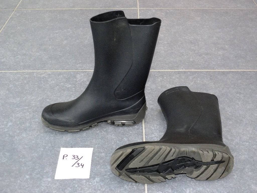 Bottes de pluie caoutchouc pour enfants, Decathlon, p. 33-34, Enfants & Bébés, Comme neuf, Bottes, Garçon ou Fille, Décathlon