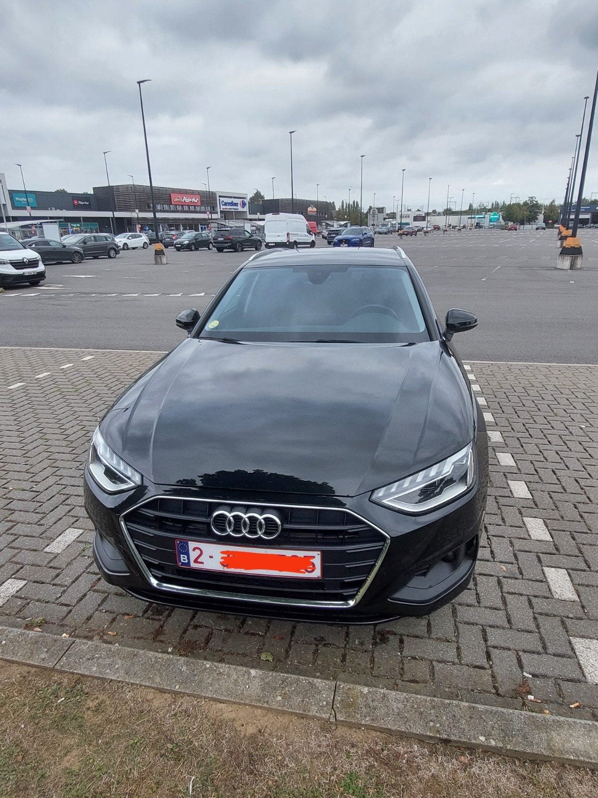 Audi A4 Avant, Euro 6, A4, Zwart, Leder
