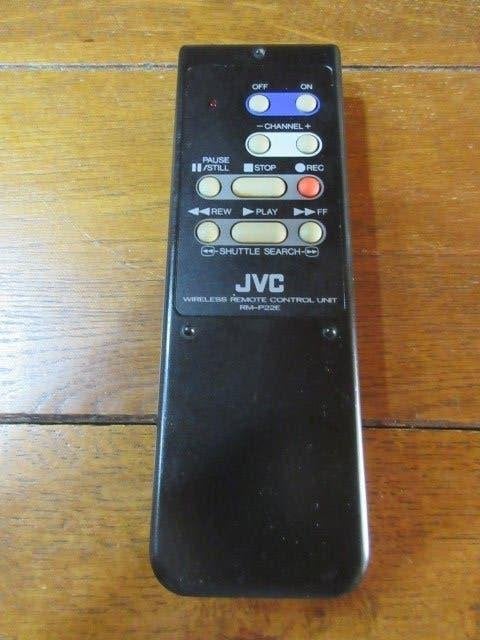 JVC RM-P22E videorecorder afstandsbediening, Ophalen of Verzenden, Gebruikt, Origineel, Vhs