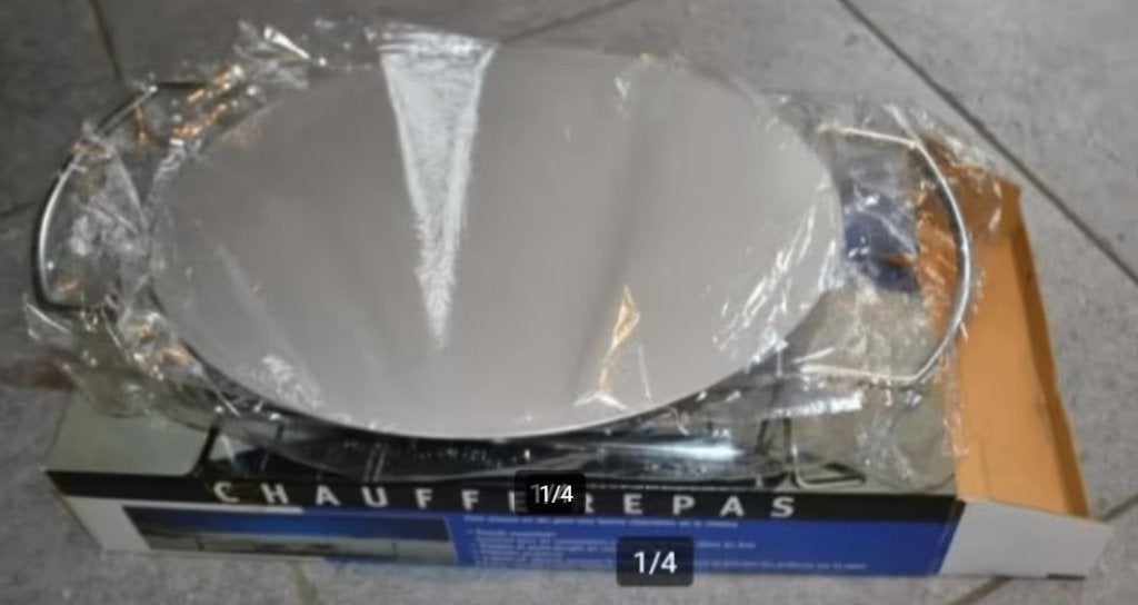 WARMHOUDPLATEN / FOODWARMERS => 2 NIEUWE STUKS, Overige typen, Ophalen of Verzenden, Nieuw