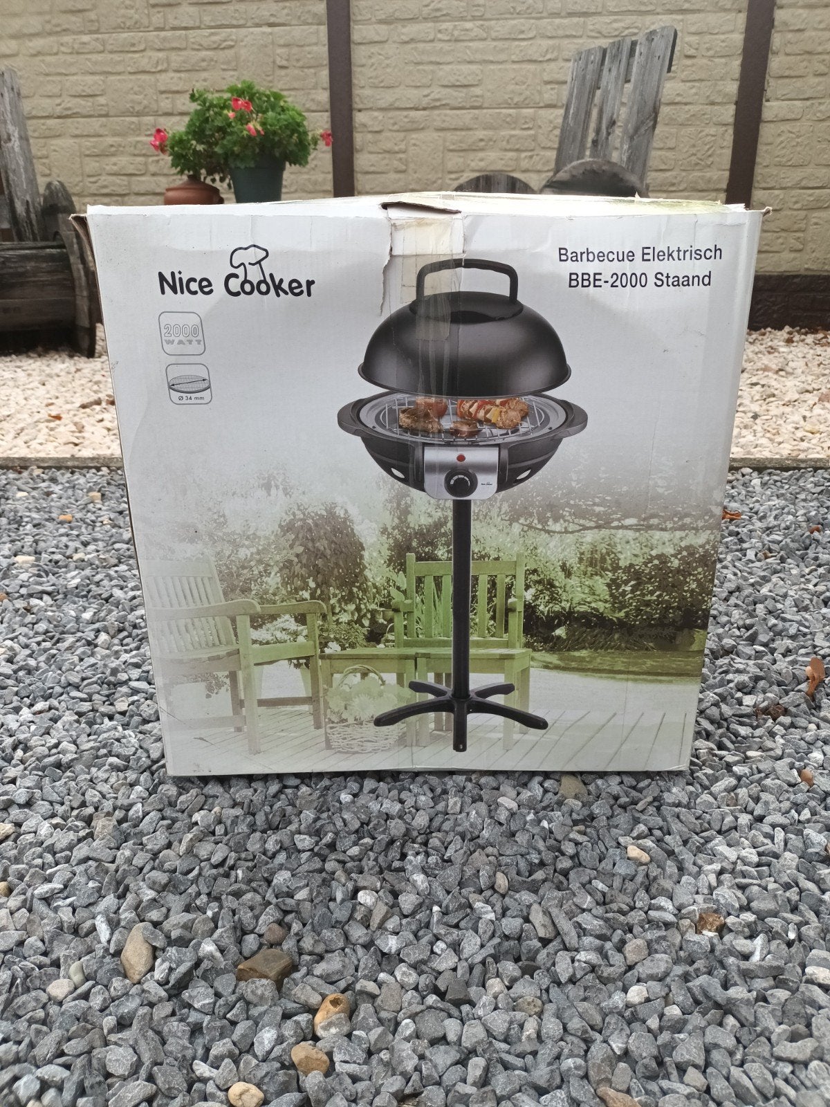 elektrische BBQ, Tuin en Terras, Ophalen