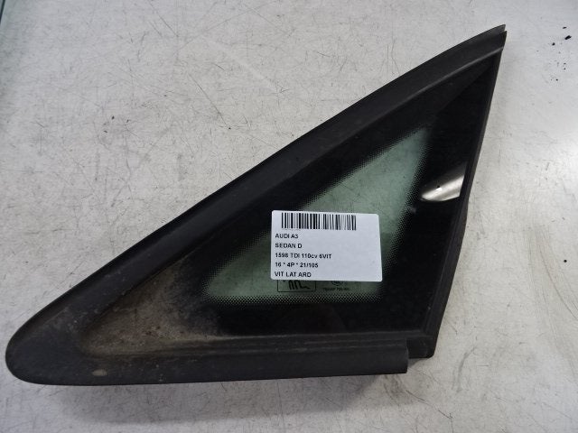 VITRE LATERALE ARRIÈRE DROIT Audi A3 Limousine (8VS / 8VM), Utilisé, Audi