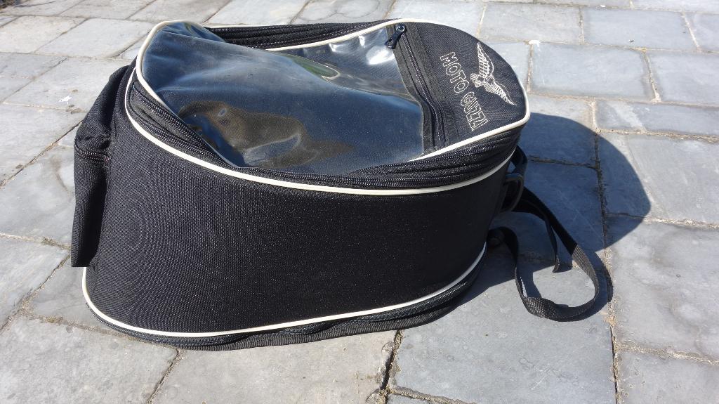 Moto Guzzi Tanktas-Rugzak, Motos, Accessoires | Valises & Sacs, Enlèvement ou Envoi, Comme neuf