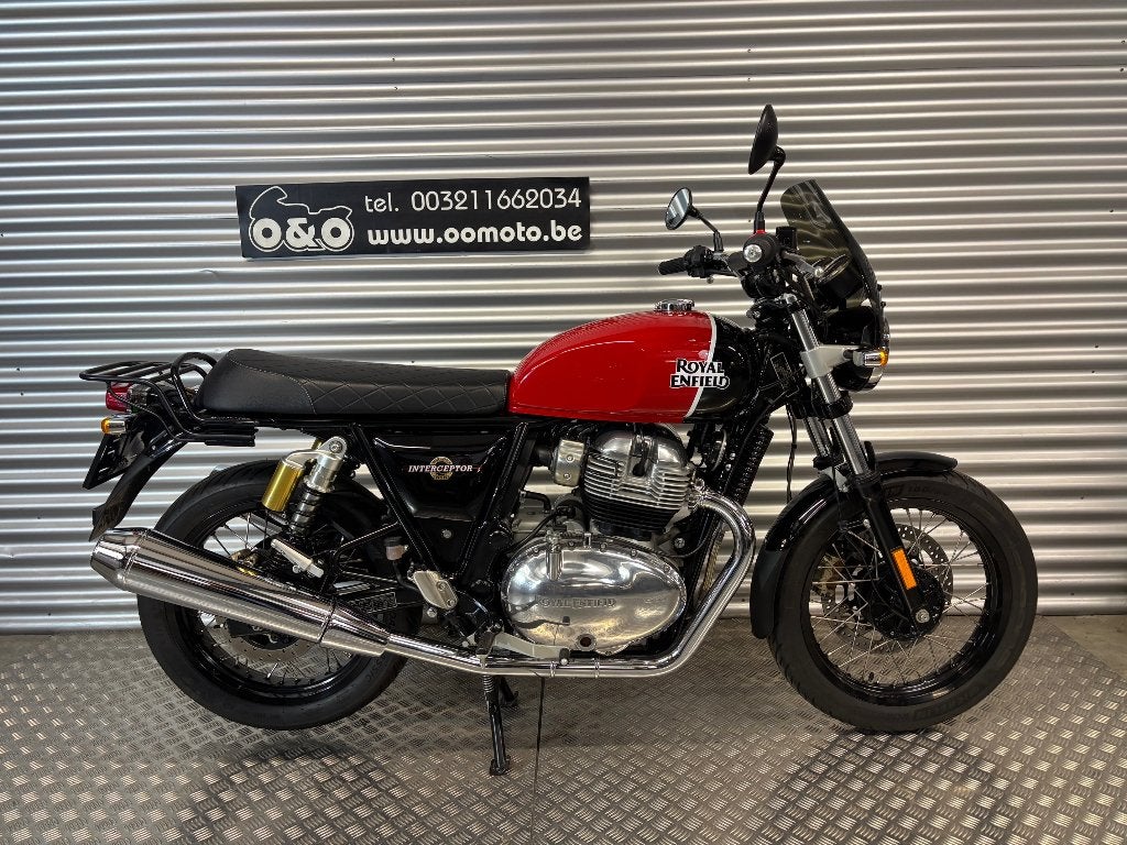 Royal Enfield Interceptor 650 ABS 35KW + Garantie!, Motoren, 2 cilinders, Occasion, Bedrijf, Minimaal motorrijbewijs A2