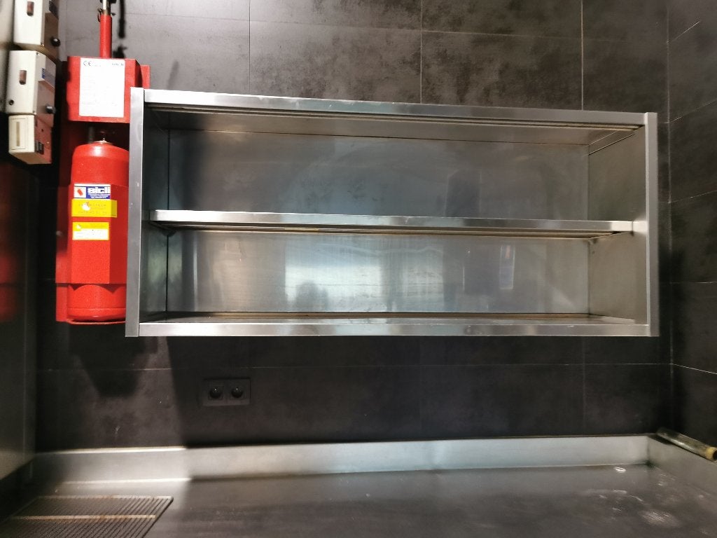 armoire murale en inox, 25 à 50 cm, Moins de 100 cm, 150 à 200 cm, Enlèvement