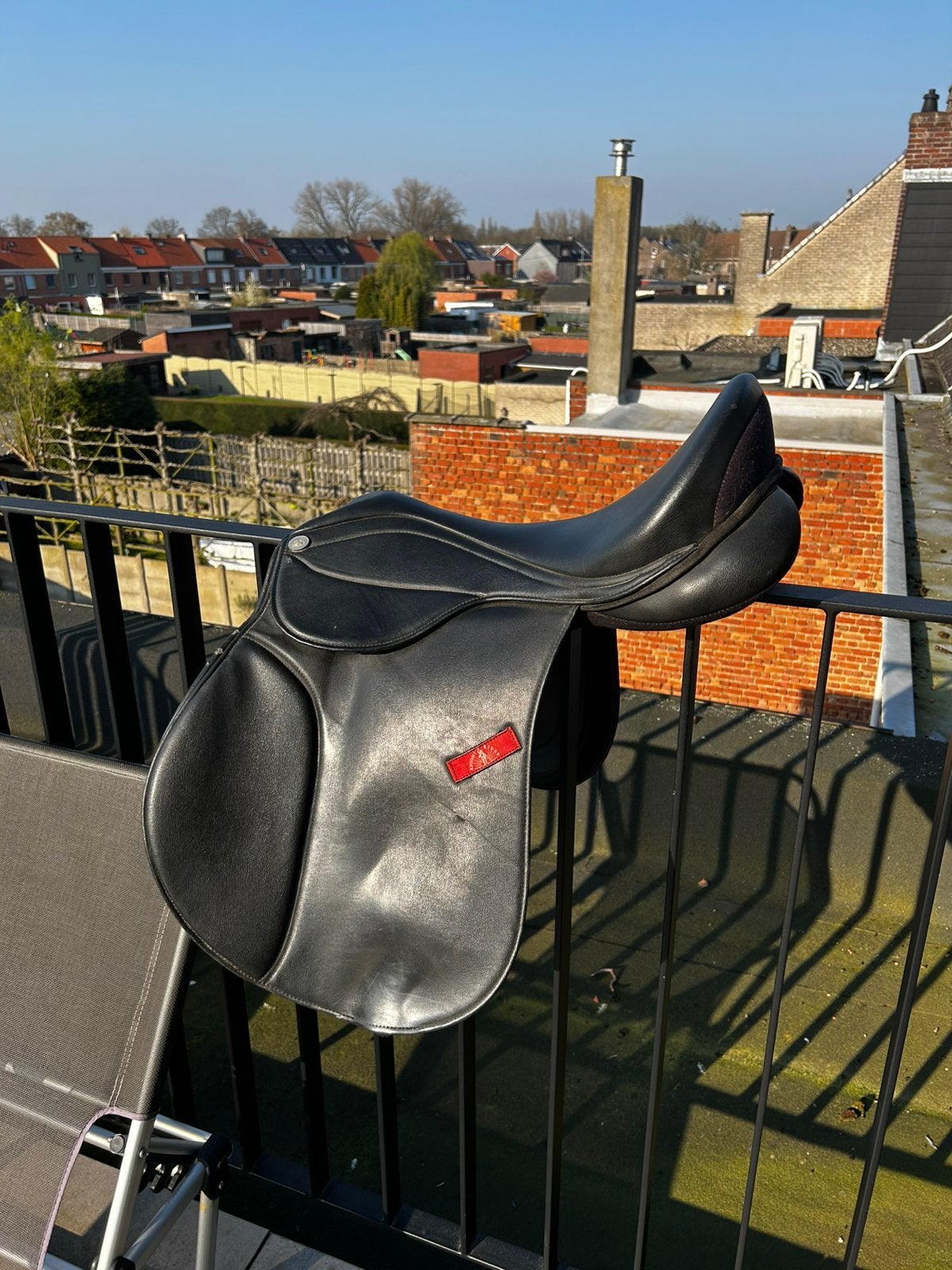 Veelzijdigheidszadel, Dieren en Toebehoren, Ophalen of Verzenden, Gebruikt, Veelzijdigheid, M (17 inch)