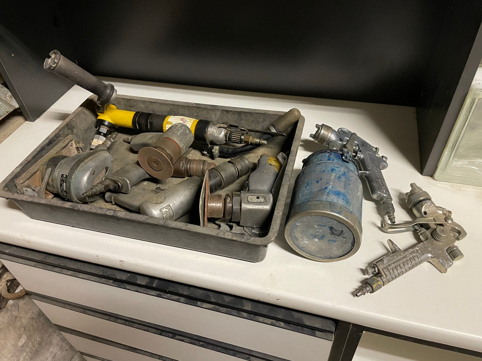 Material voor  carrosserie op luchtdruk, Ophalen of Verzenden, Gebruikt