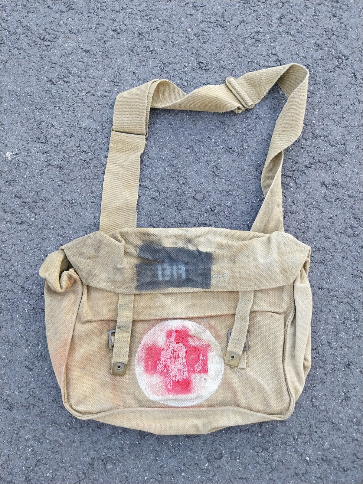 Sac médical britannique WW2 1942 RAMC, Enlèvement ou Envoi