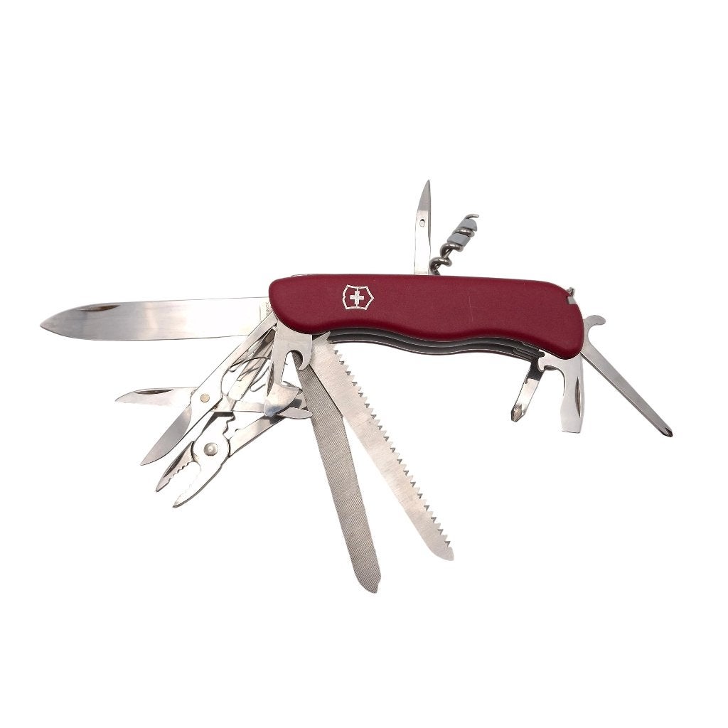 Verrou coulissant Victorinox WorkChamp rouge — Classe B, Enlèvement ou Envoi, Comme neuf