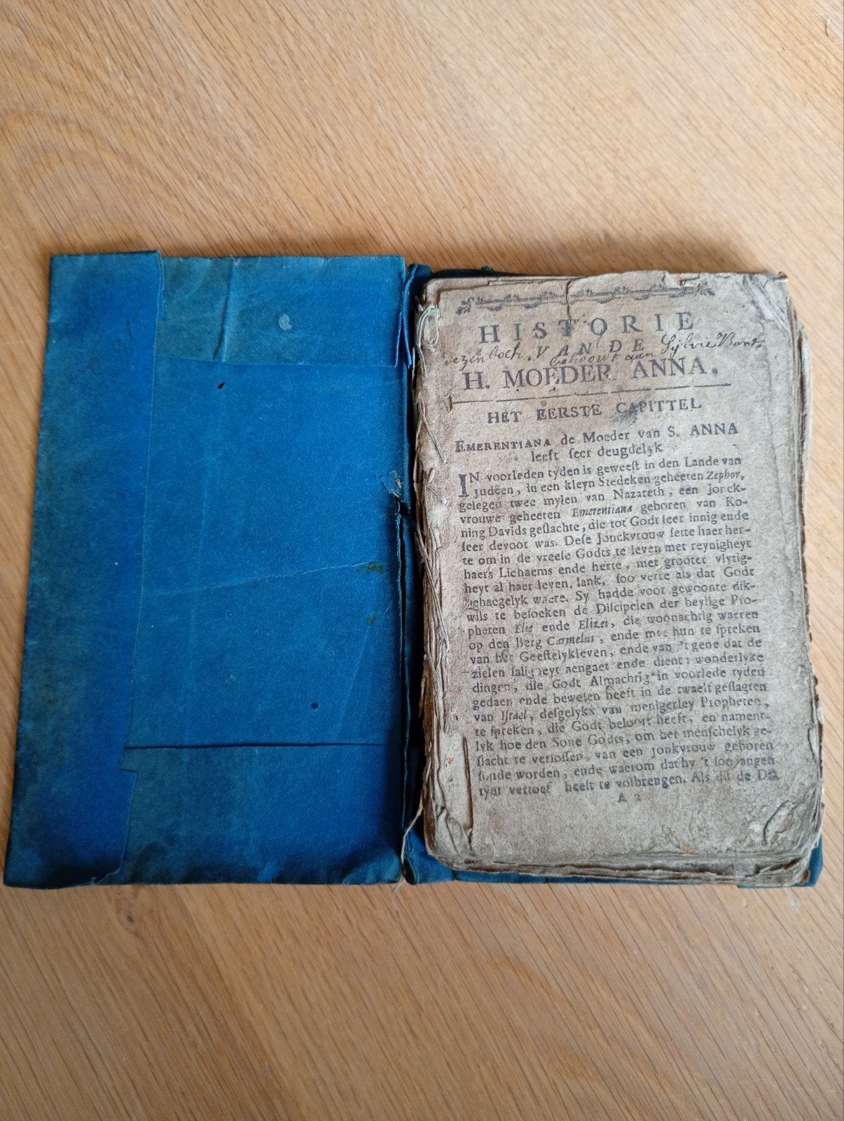 Uiterst zeldzaam 18e-eeuws volksboek, Antiek en Kunst, Antiek | Boeken en Manuscripten, Ophalen