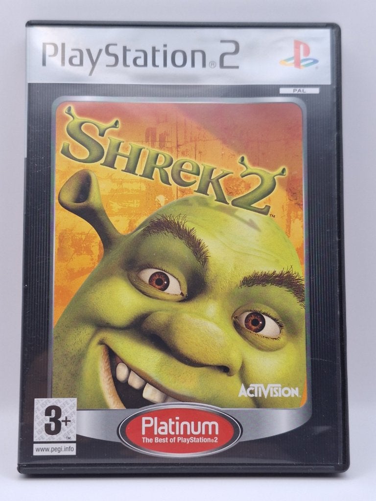 Shrek 2 [Platinum] Playstation 2, Gebruikt, 2 spelers, Ophalen of Verzenden, Vanaf 3 jaar