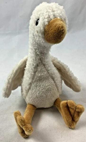 Little Dutch Knuffel Gans Little Goose Wit 20cm eend, Little Dutch, Zo goed als nieuw, Eend, Wasbaar
