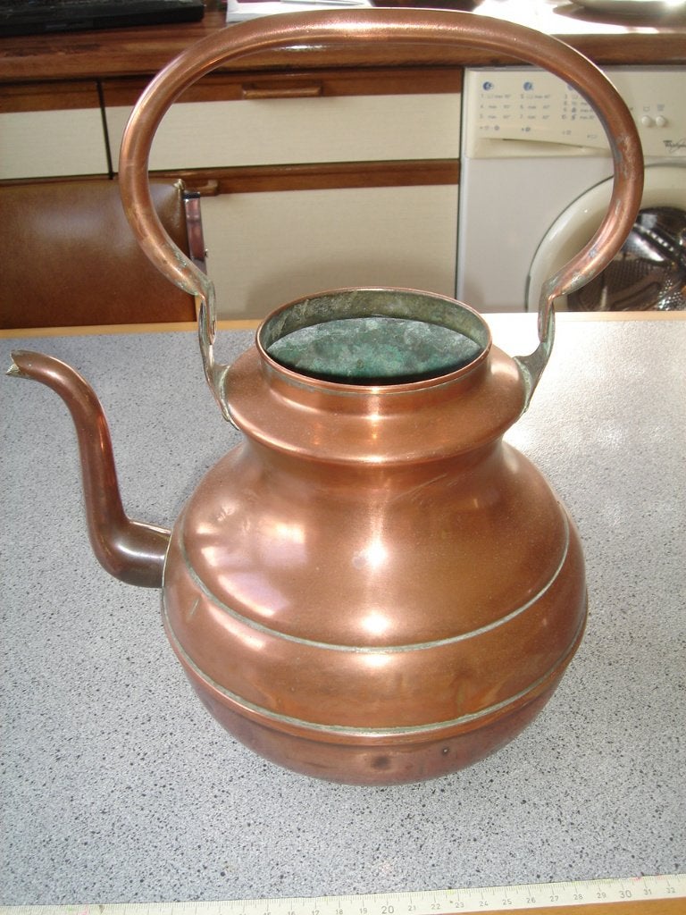 OUDE KOPEREN KETEL, Ophalen, Koper